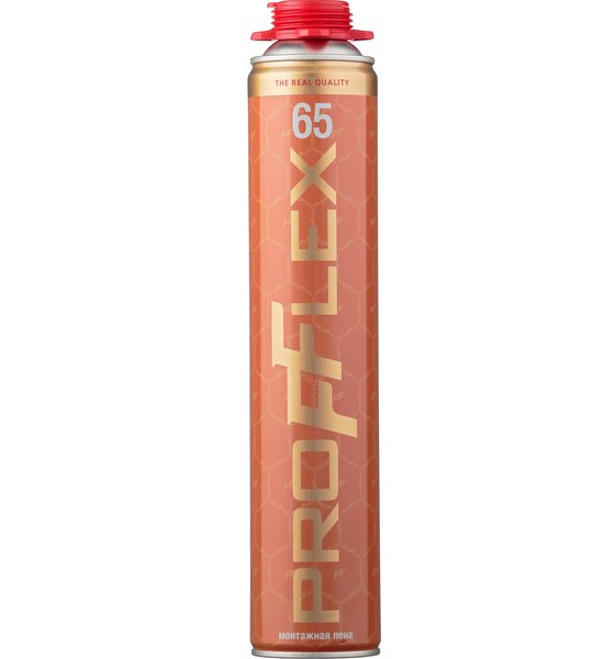 Пена монтажная PROFFLEX PRO Premium Gold 65 лето