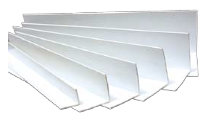 Уголок ПВХ 50*35*2, 90 гр.,  (уп. 60 м)